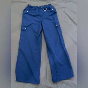 Rue21 Royal Blue Cargo Track Pants